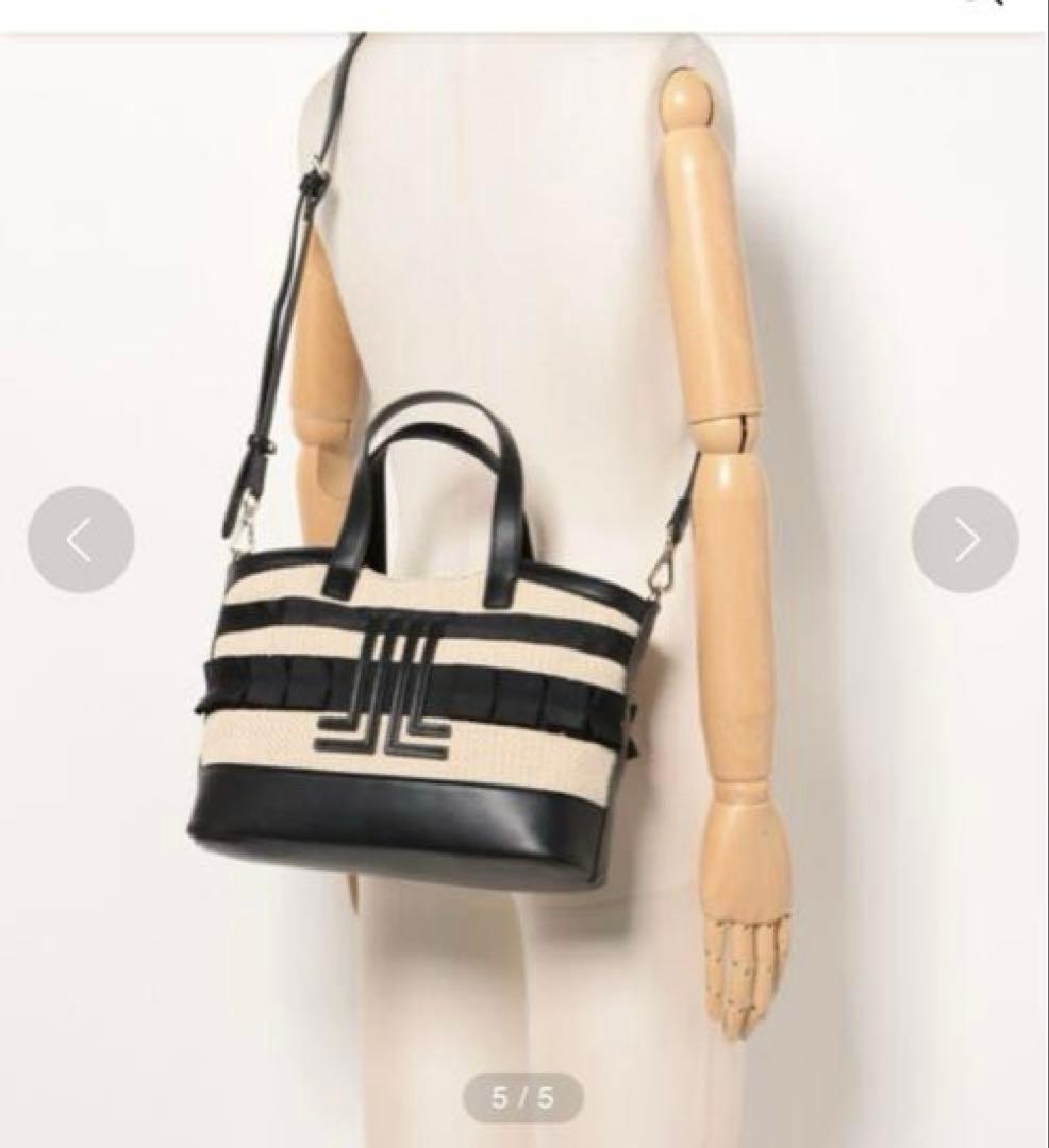 LANVIN en Bleu ランバン バリエ 2wayかごバッグ ブラック