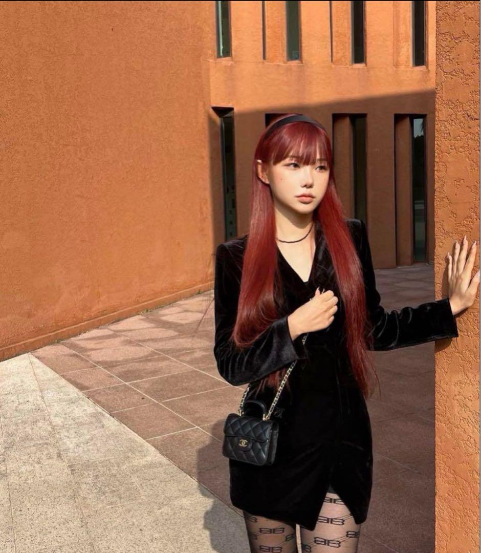 bnfrom ベロアワンピース