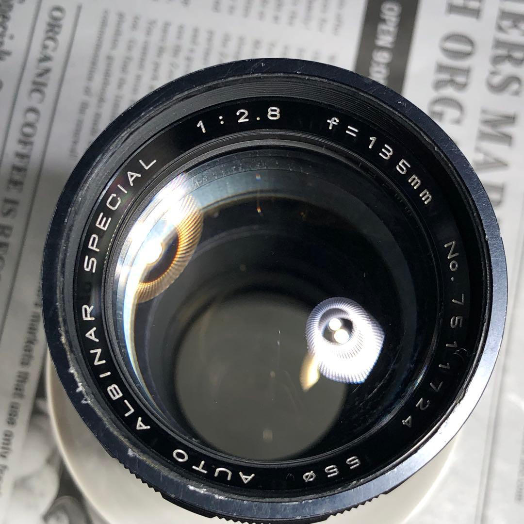 レア？AUTO ALBINAR SPECIAL 135mm f2.8 m42