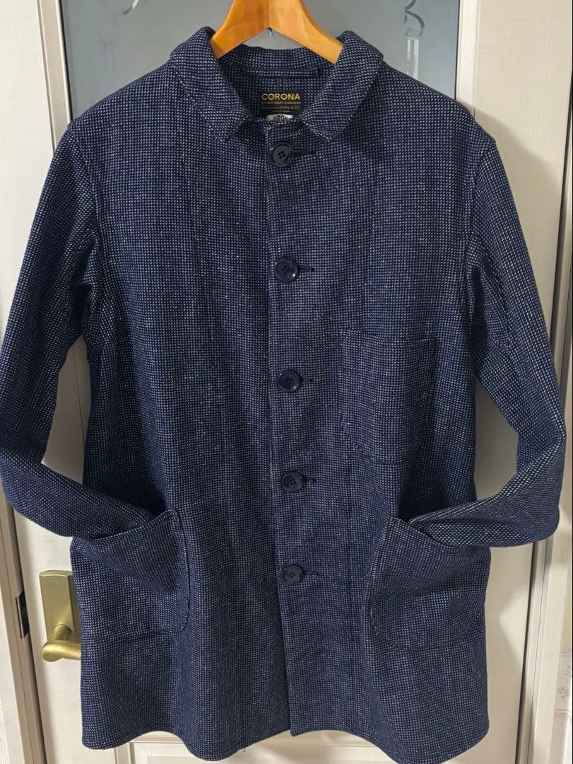 【美品】CORONAコロナ ユーティリティ カバーオール ジャケット ウール