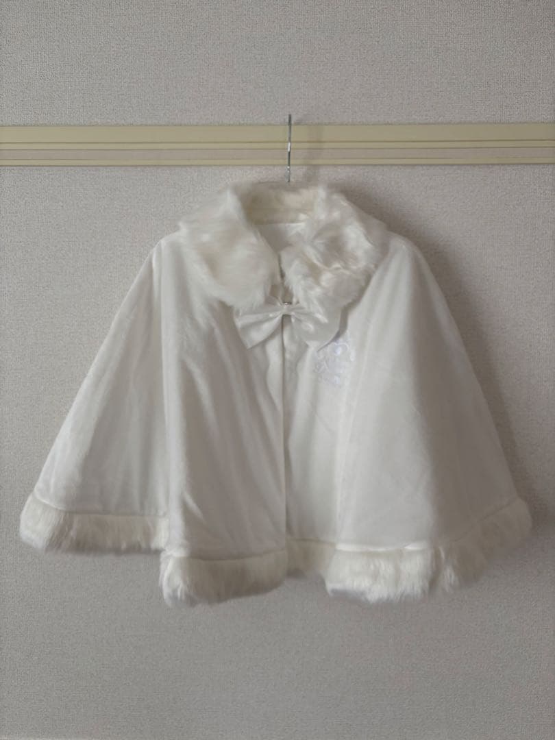 シンデレラプレミアムドレス【140】ビビディバビディブティック⭐︎ケープ付き⭐︎