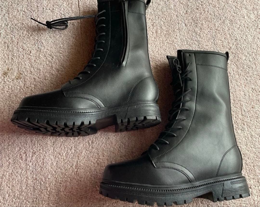 コスプレ シークレットブーツ インヒール付き 厚底ブーツ