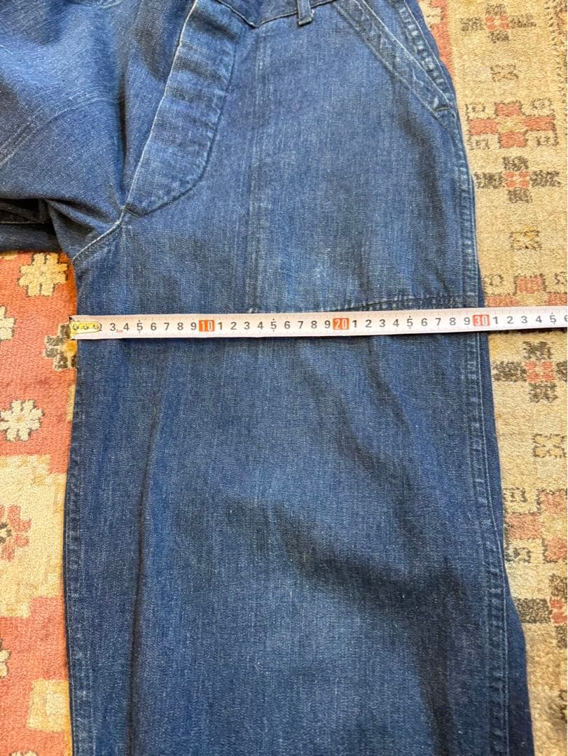 あ*た様 スペシャルビンテージ40sWWII US NAVY デニムトラウザース