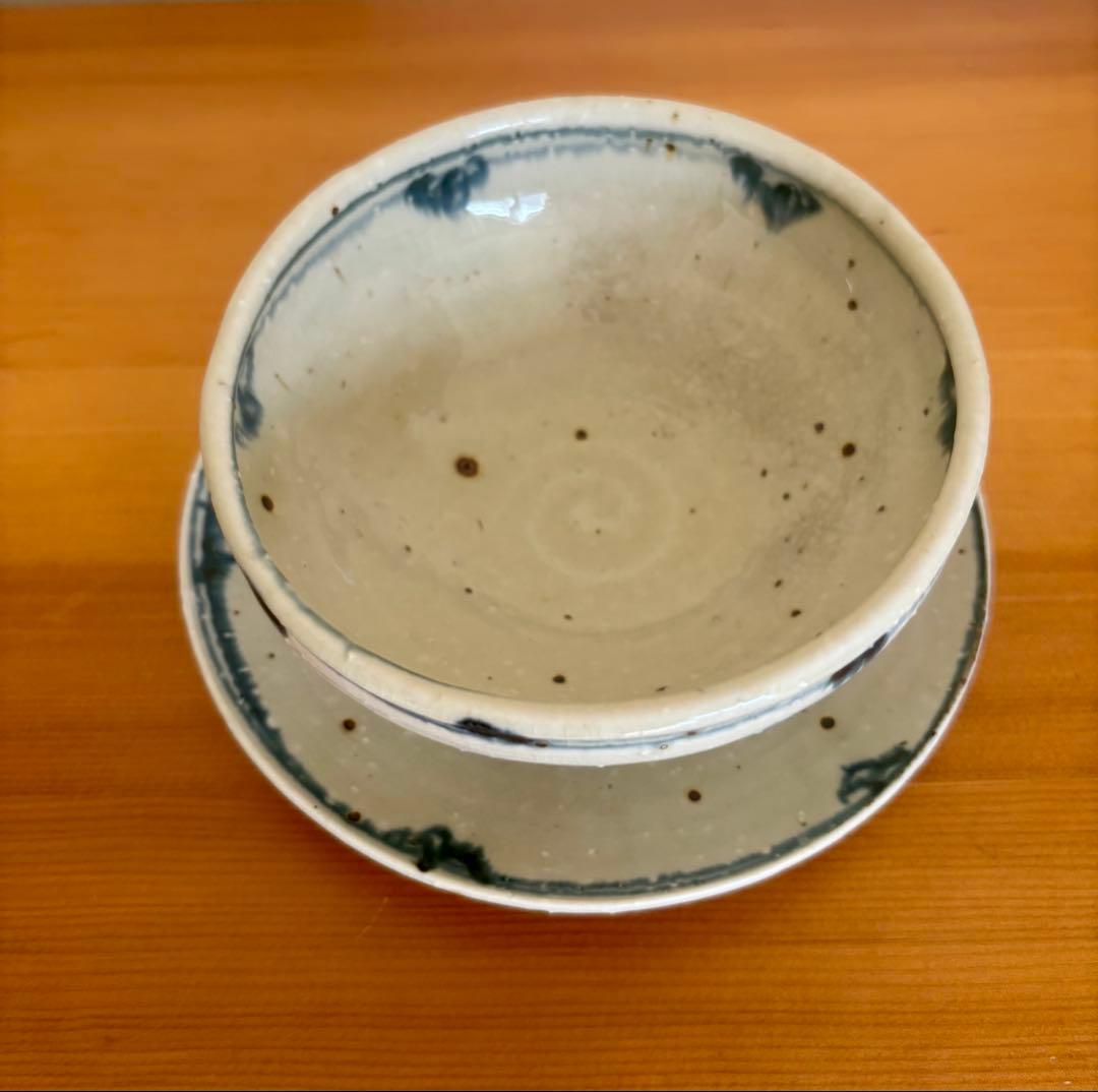 岡慎吾　天平窯　安南　腕　未使用品