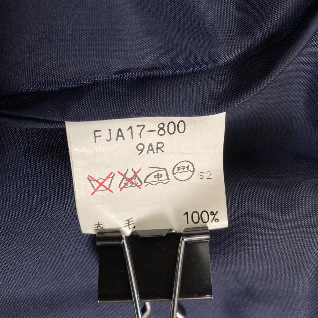 17534✨バーバリー ヴィンテージ 金ボタン エンブレム 紺ブレ ウール 9