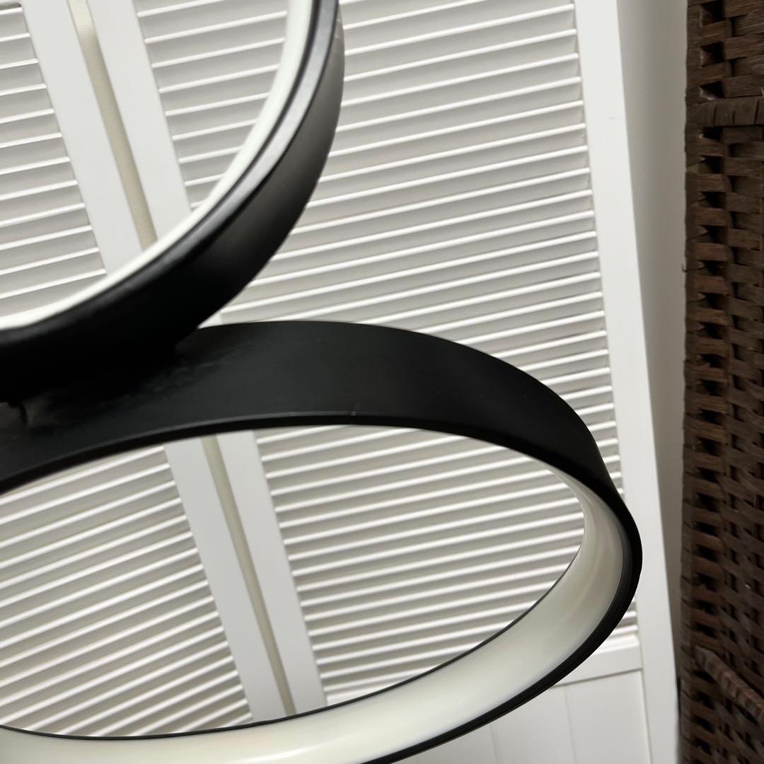 【直接引き取り 大阪】ファイブリング LED照明 スタンドライト フロアランプ