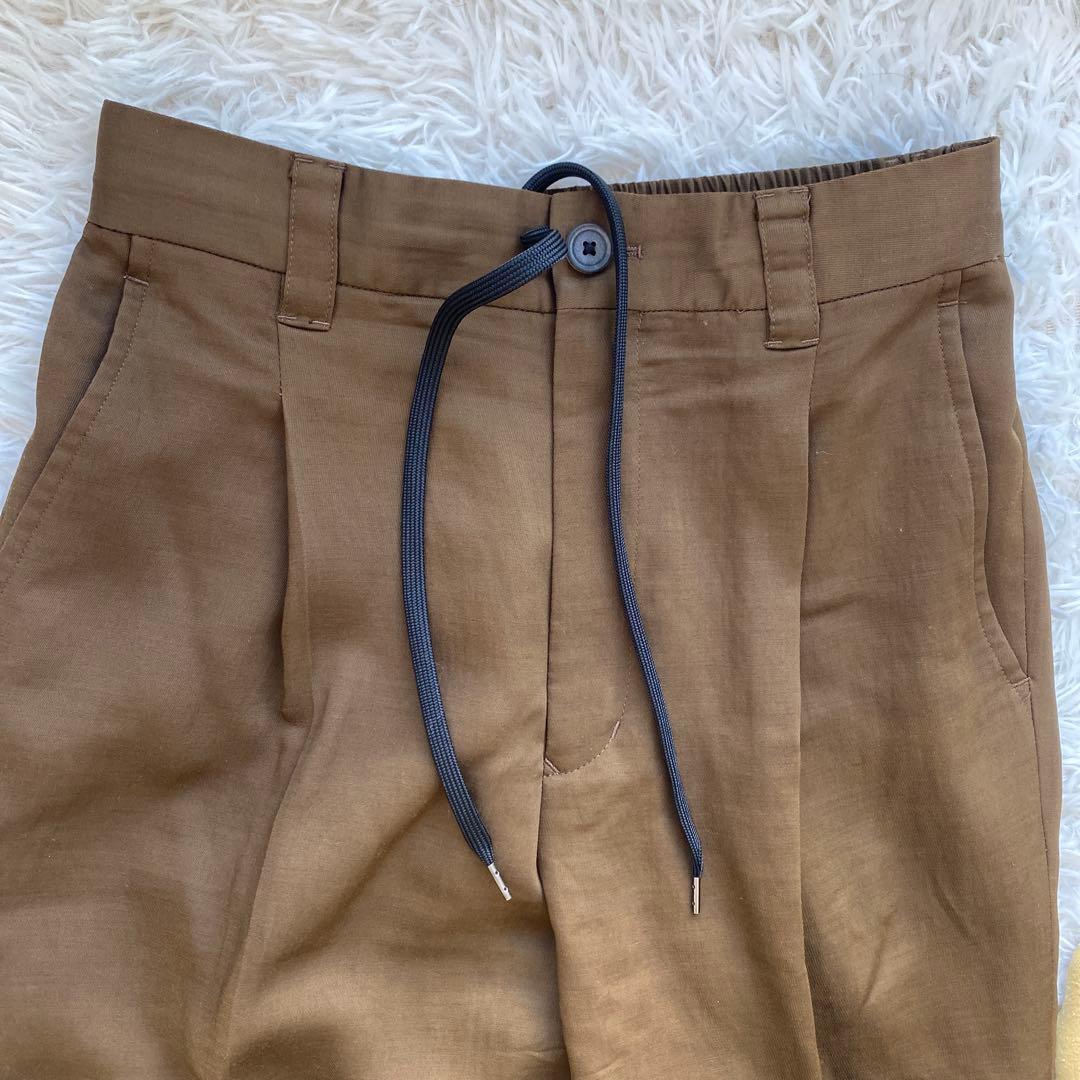 MAISON SPECIAL メゾンスペシャル　ダブル　セットアップ　ブラウン