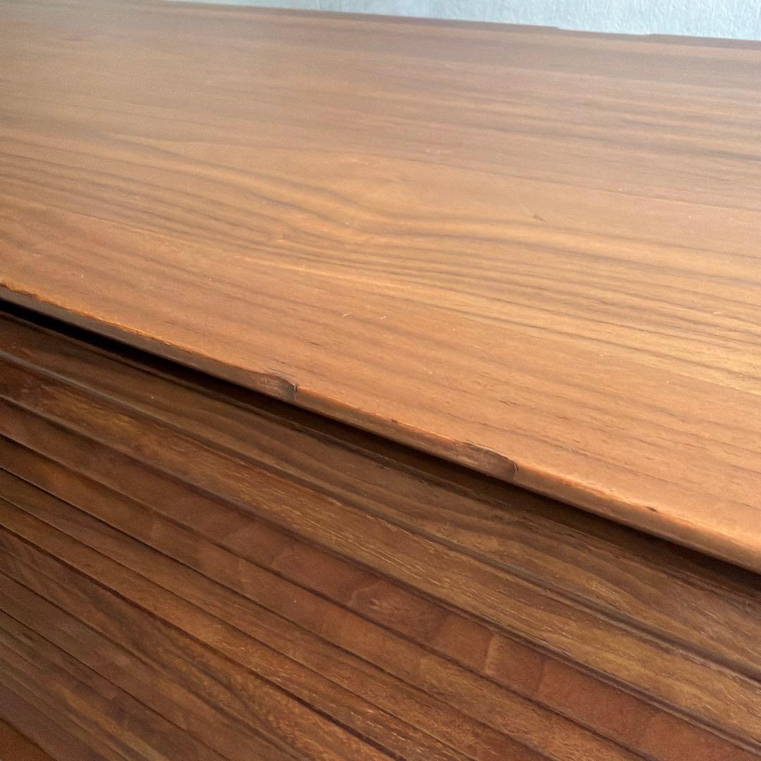 カリモク テレビボード ソリッドボード 無垢ウォールナット