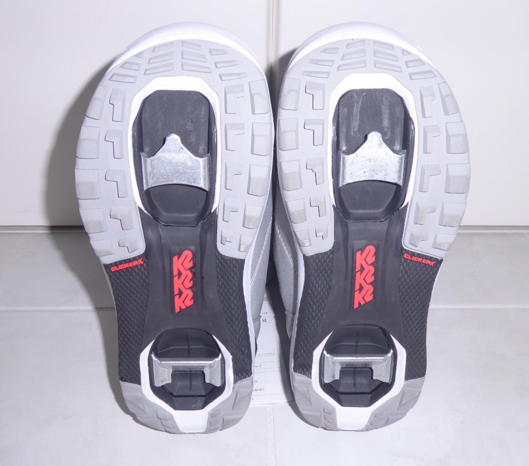 未使用品！K2 CLICKER ステップイン ブーツ/ビンディング 2点セット