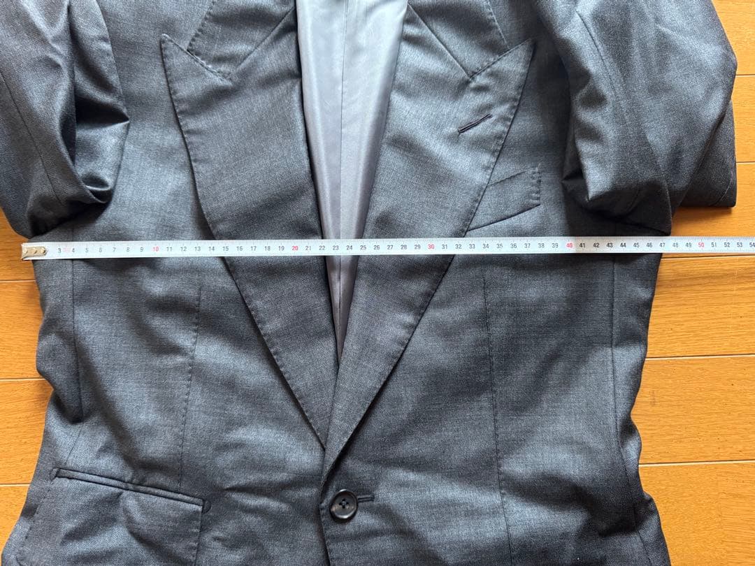 TOM FORD トムフォード セットアップ スーツ　グレー シャツ付き
