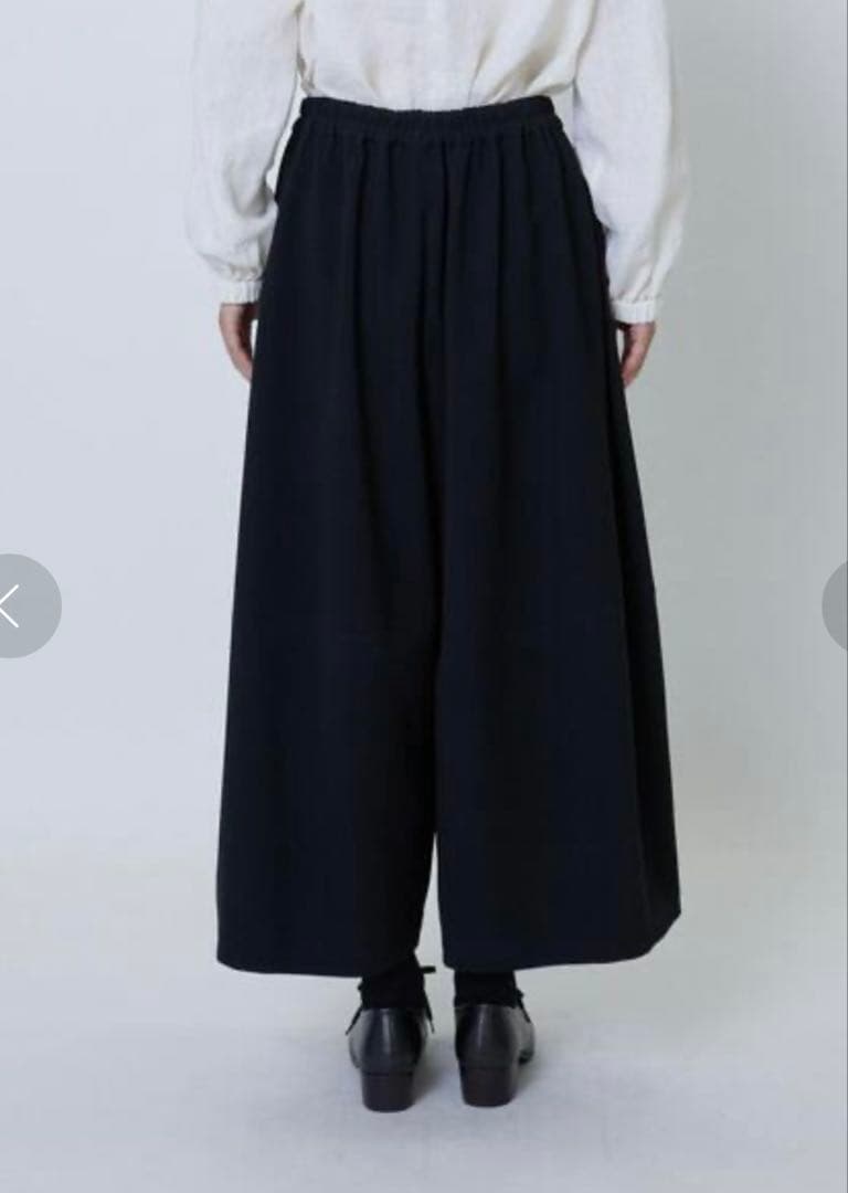 未使用 ロワズィール LOISIR ダブルクロスボトルシルエットパンツ