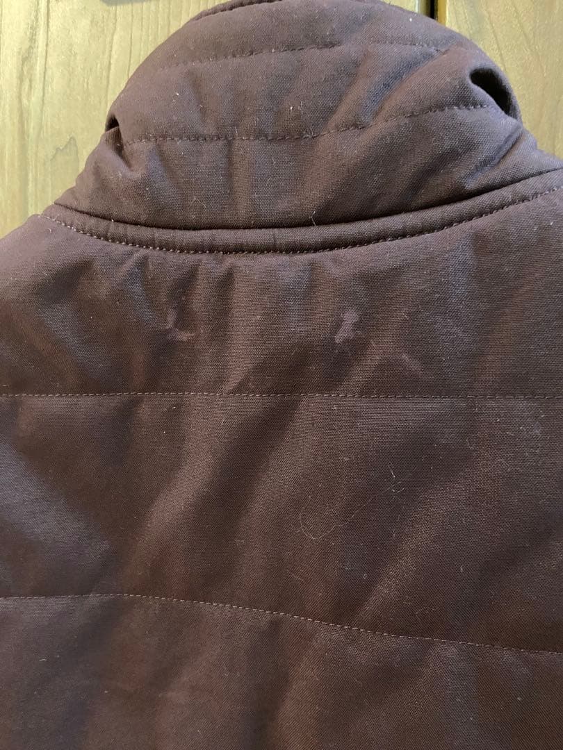 【人気カラー】カーハート リバーシブル ベスト 茶×ボア L相当 実寸あり