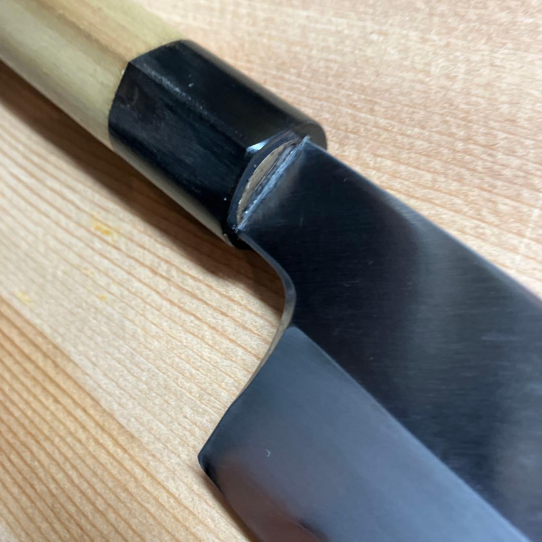 堺實光　鎌型薄刃　白鋼　天然砥石で本刃付け済み❗️