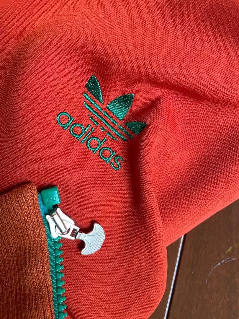 adidas ジャージ　日本製　デサント　レトロ　レア　サイズM〜Ｌ　美中古