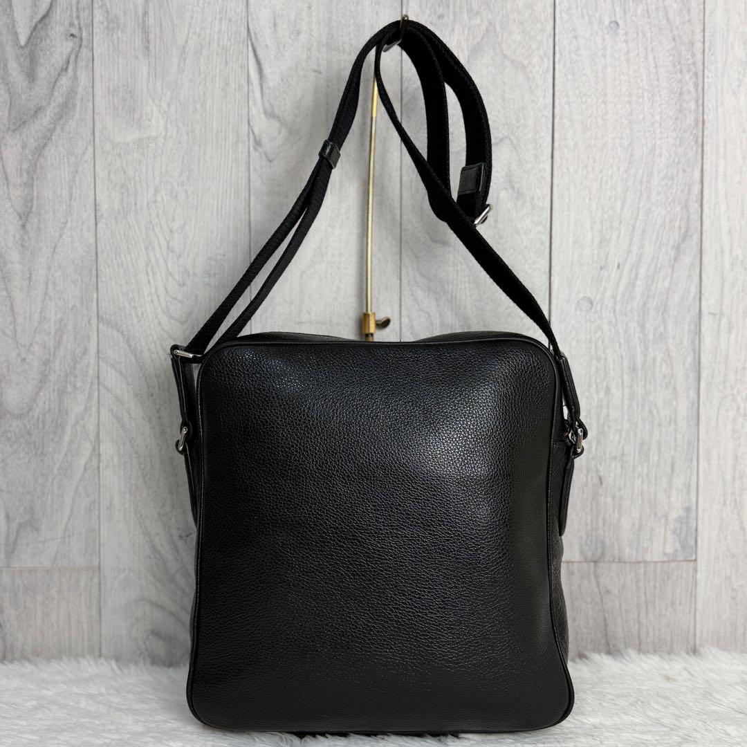 Bally バリー ストライプ レザー ショルダーバッグ トレインスポッティング