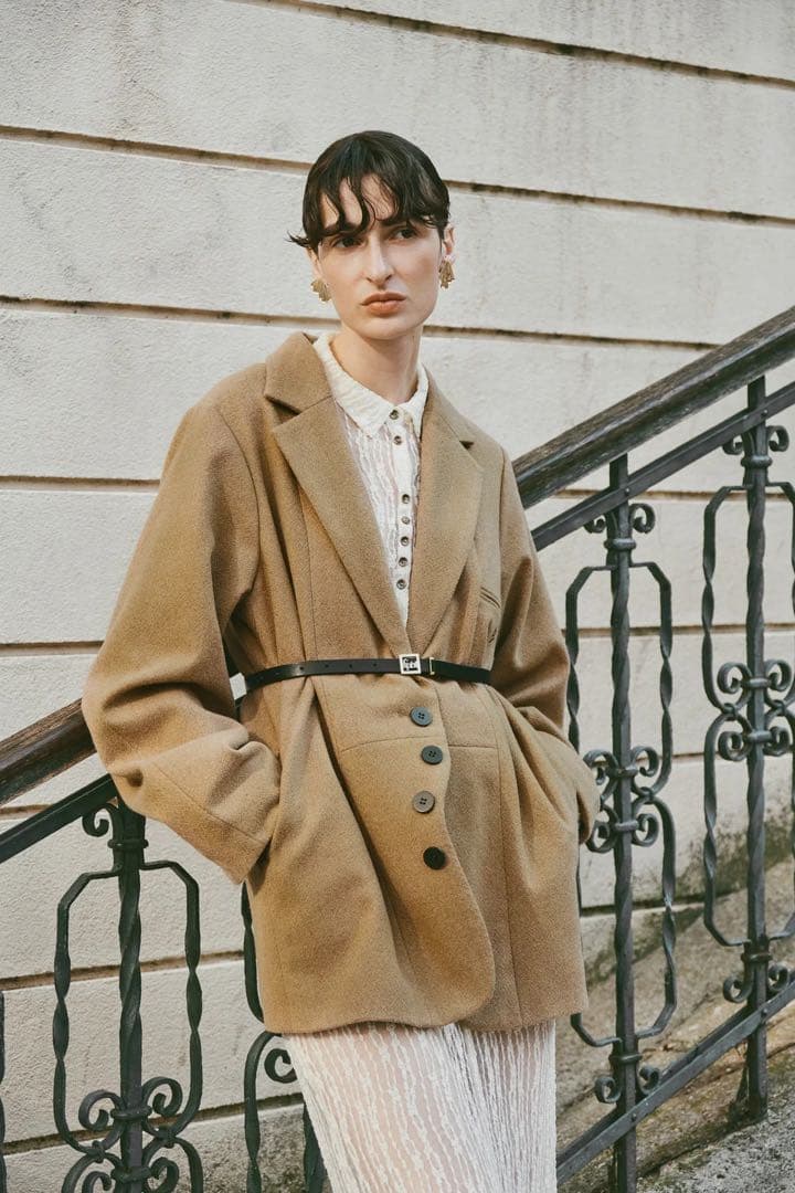 Eaphi| CLASSIC WOOL WAVE JACKET（人気完売品）