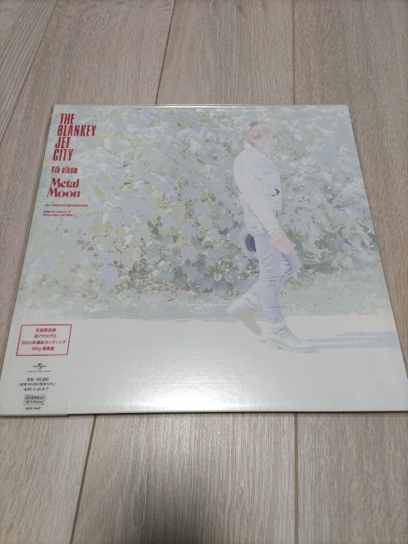ブランキージェットシティ　限定Tシャツ付きレコード　４枚セット