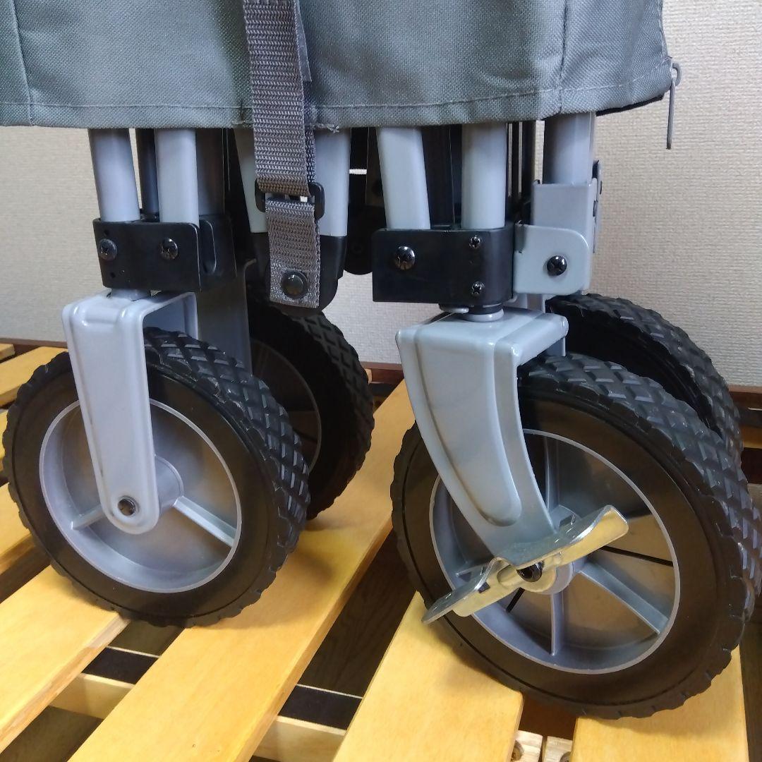 新品 Coleman キャリーカート グレー