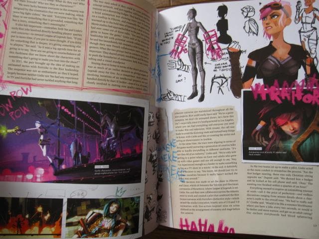 The Art and Making of Arcane　アーケイン アート