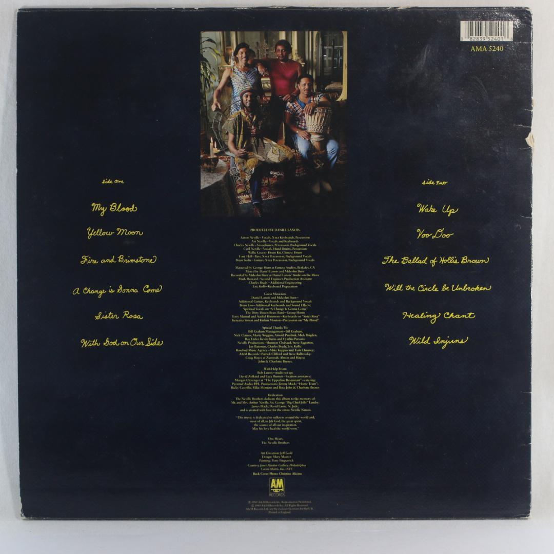 英LP The Neville Brothers Yellow Moon 初期