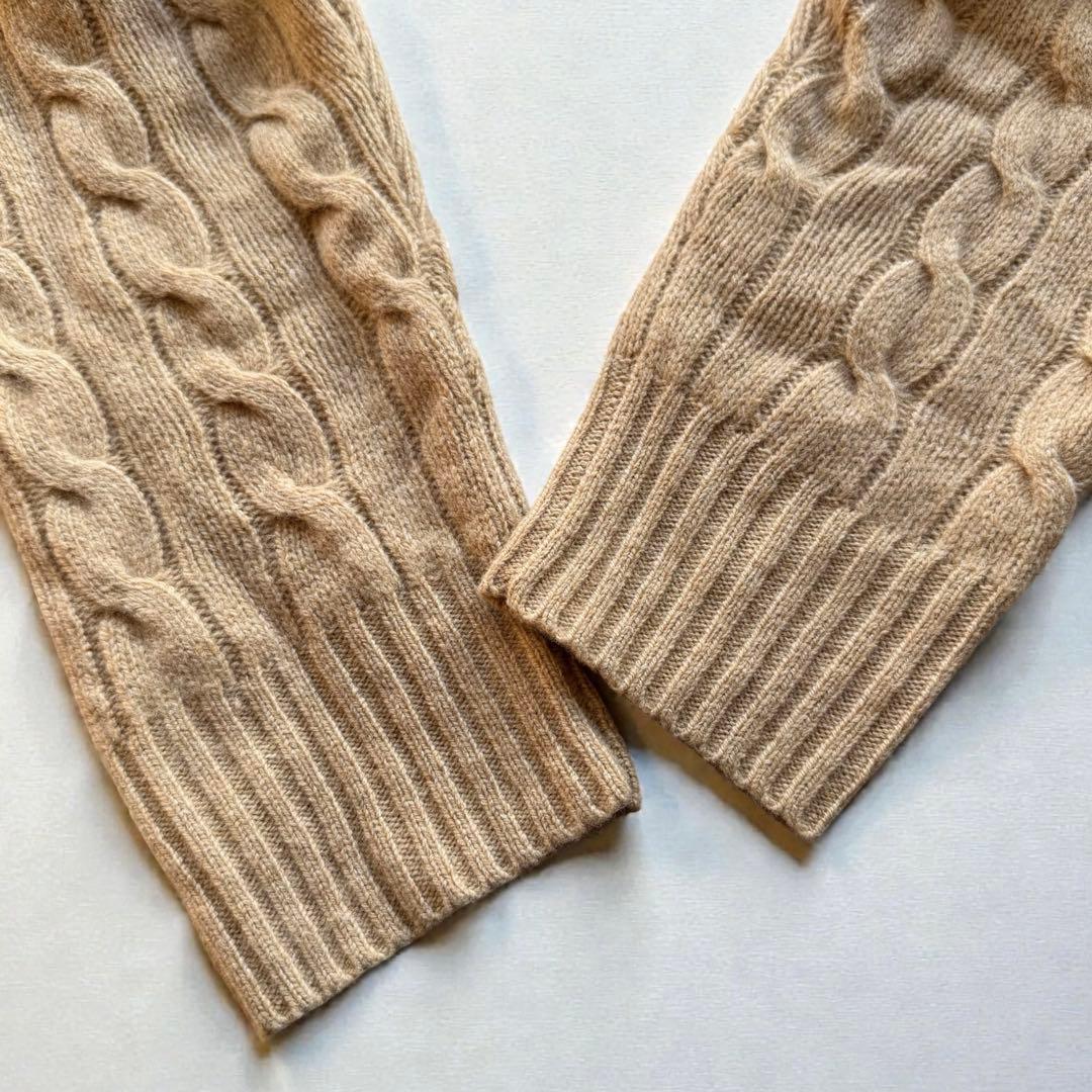 2024年製　ラルフローレン ケーブルニット ウール×カシミヤ ユニセックス可