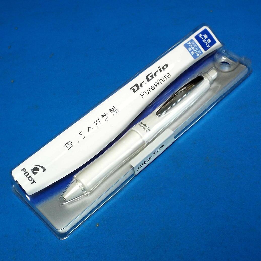 未開封 ドクターグリップ ボールペン ピュアホワイト 全4種 ピンク ブルー他