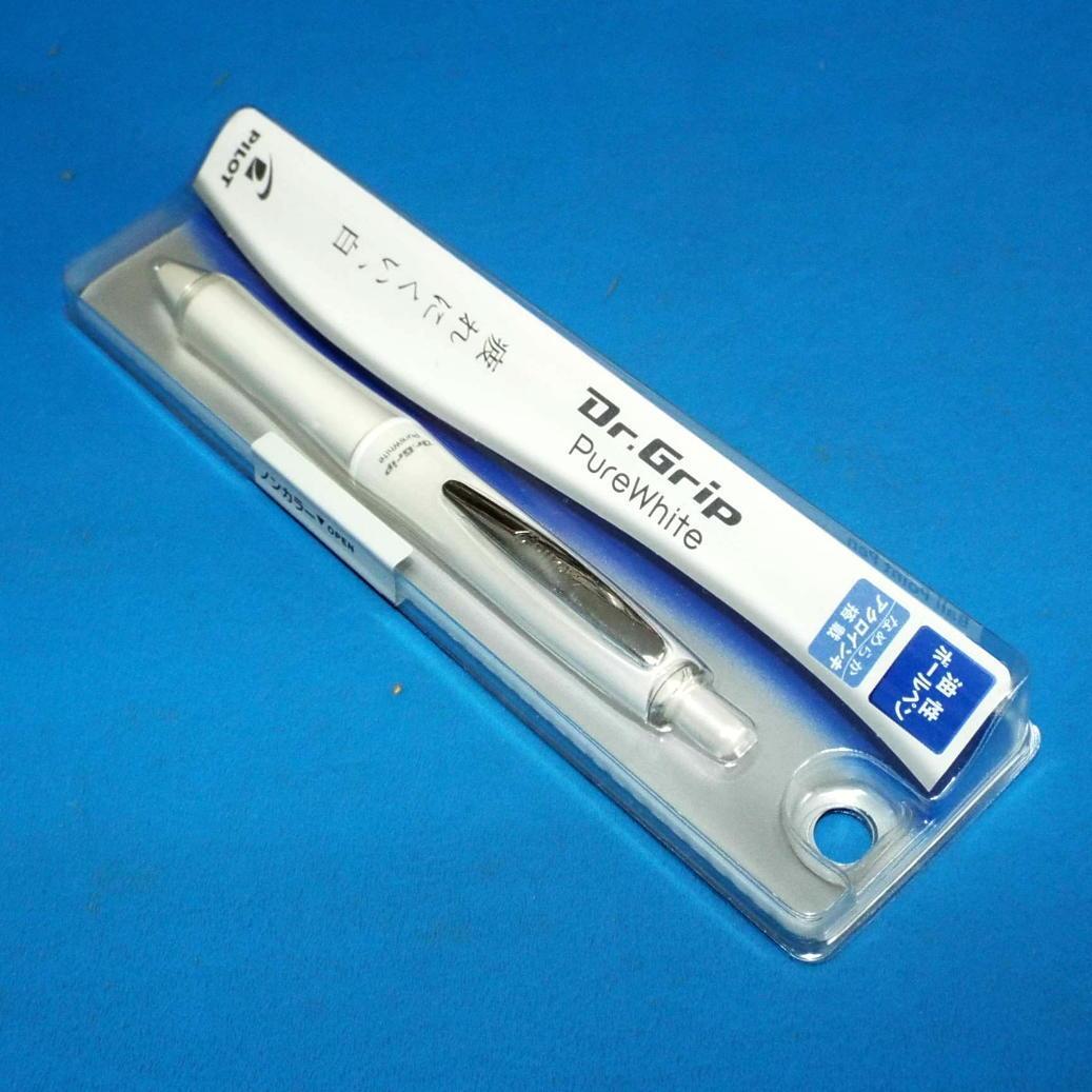未開封 ドクターグリップ ボールペン ピュアホワイト 全4種 ピンク ブルー他