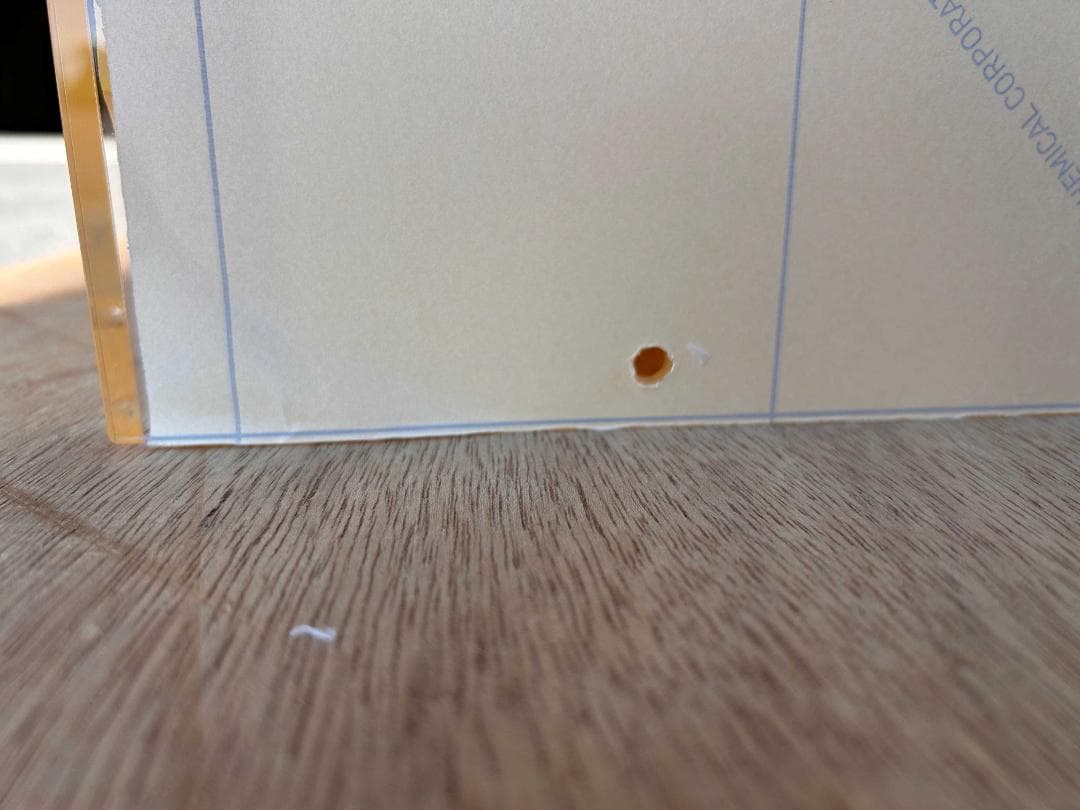 アクリル透明展示用BOXカバー5面体 ５㎜×600×600　固定ビス穴4方穴有