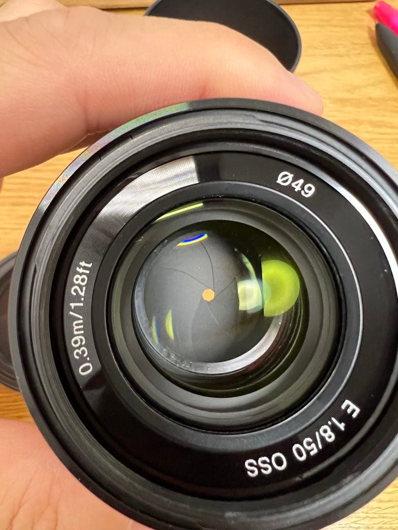 ソニーE 50mm F1.8レンズ　SEL50F18 単焦点 ブラック
