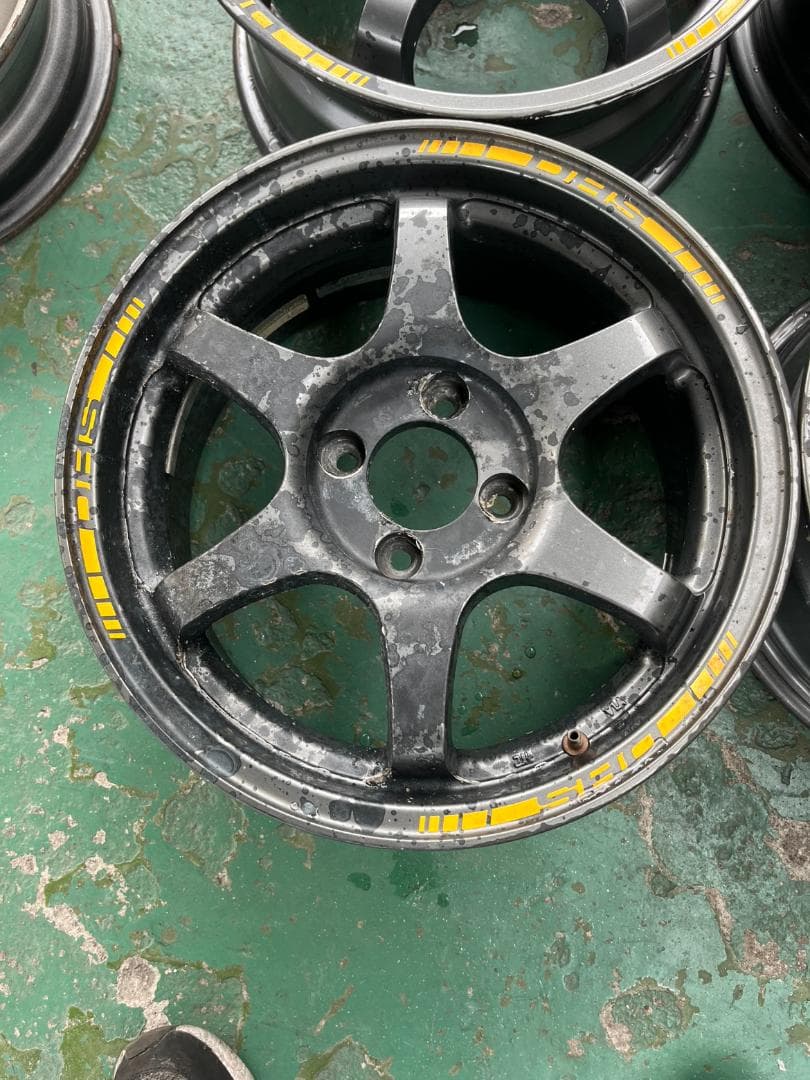 15×6.5J　インセット+38　PCD100　4穴　ダウンヒルスペシャル