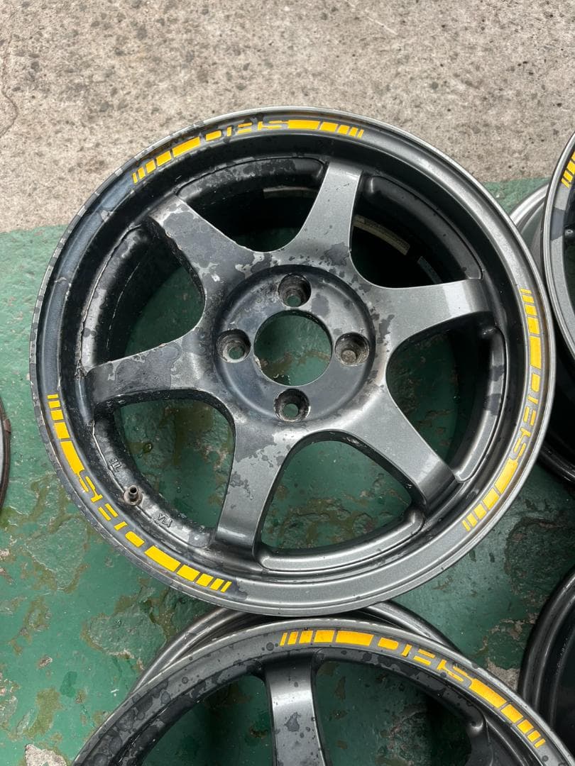 15×6.5J　インセット+38　PCD100　4穴　ダウンヒルスペシャル