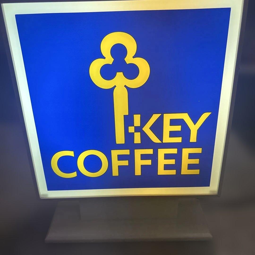 ケン‼️キーコーヒー　レトロ　電飾看板