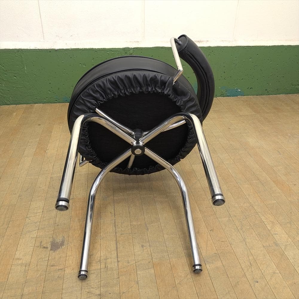 美品　本革　LC7　ル・コルビジェ　アームチェア　回転椅子　イス　リプロダクト