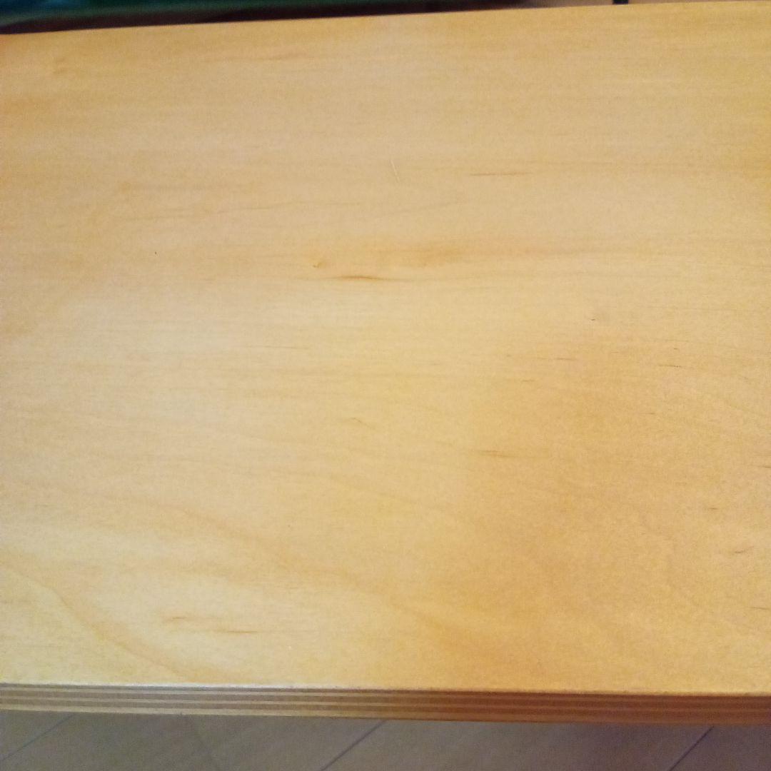 ✨️ミッドセンチュリー スペースエイジ プライウッド センターテーブル ガラス