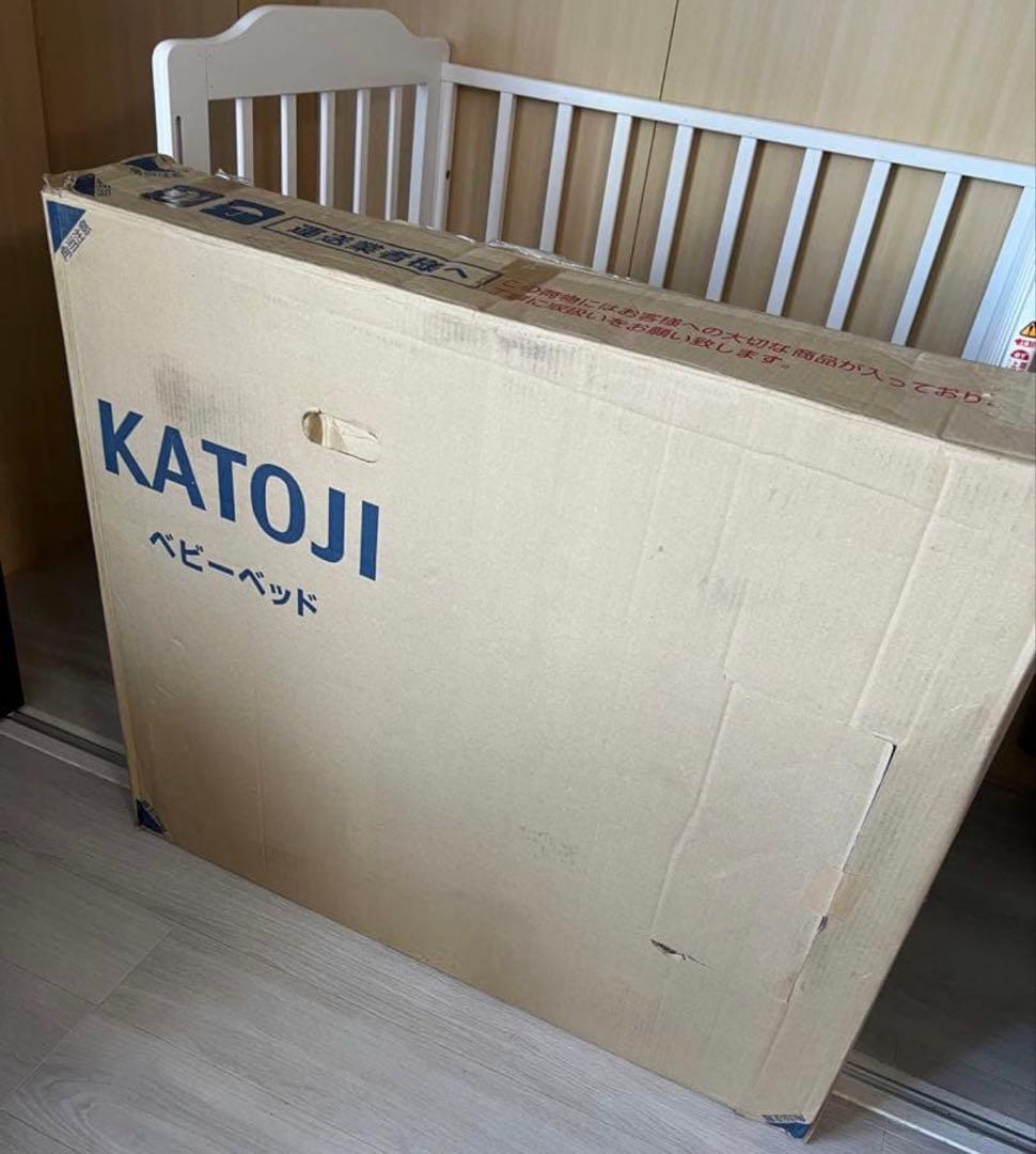 カトージ KATOJI ベビーベッド ミニタチベッド