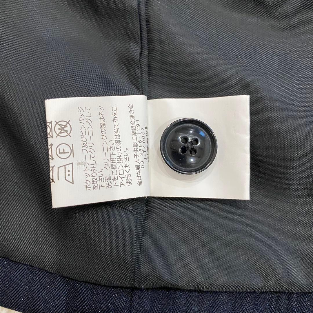 【美品】ビームスデザイン　フォーマルスーツ セットアップ ネイビー 120 4点