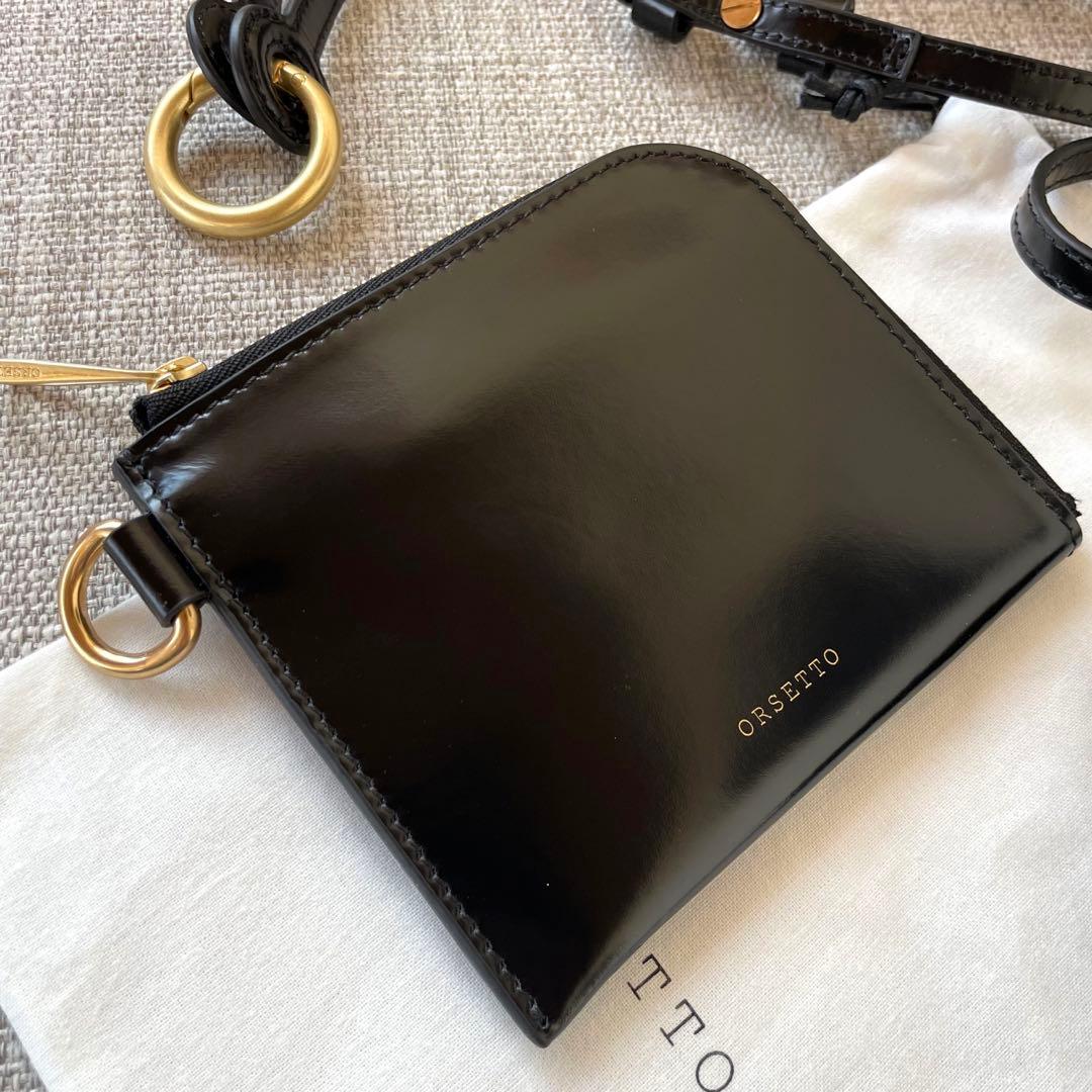 ☆新品未使用☆Spick & Span ORSETTO オルセット　財布ブラック