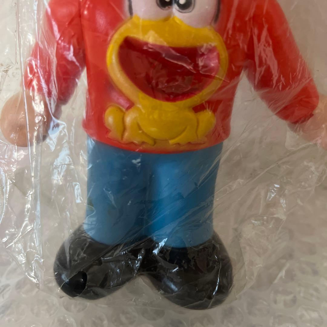 ⚠️デッドストック　ど根性ガエル　ひろし　ソフビ　昭和レトロ　当時物