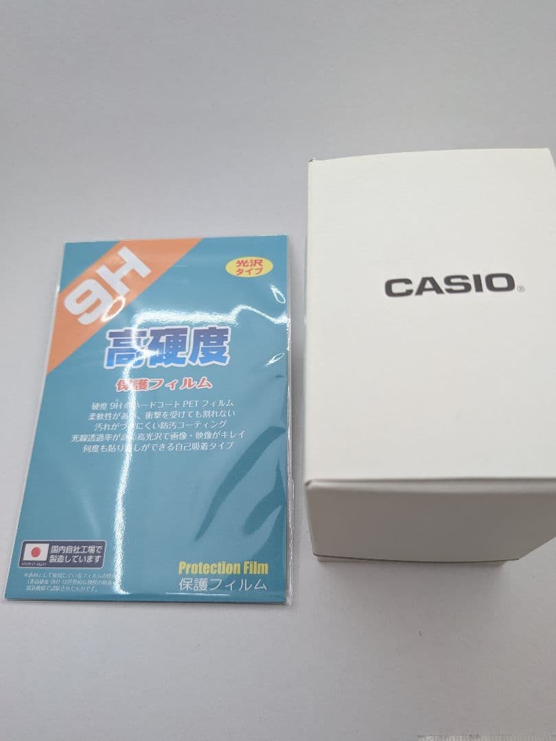 CASIO ABL-100WEGG-1B　海外モデル 新品保護フィルム付き
