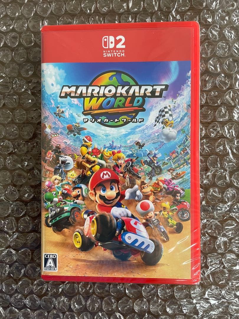 マリオカートワールド + Nintendo Switch2 専用液晶保護フィルム