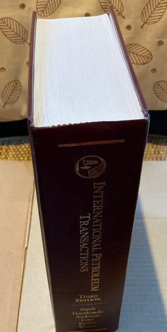 洋書 International Petroleum Transactions 3rd