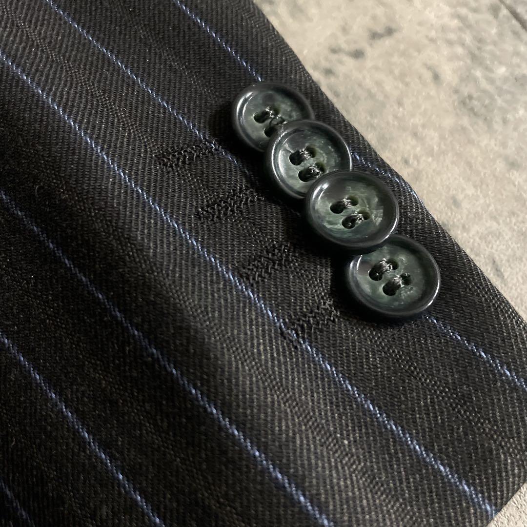 極美品 England製 極上ウール BALENCIAGA ネクタイ スーツXL