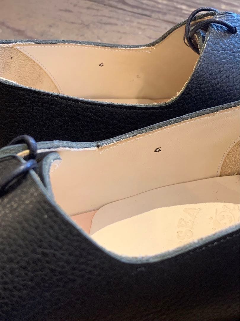 SUNSEA DRESSING SHOES 未使用 サンシー レザー シューズ