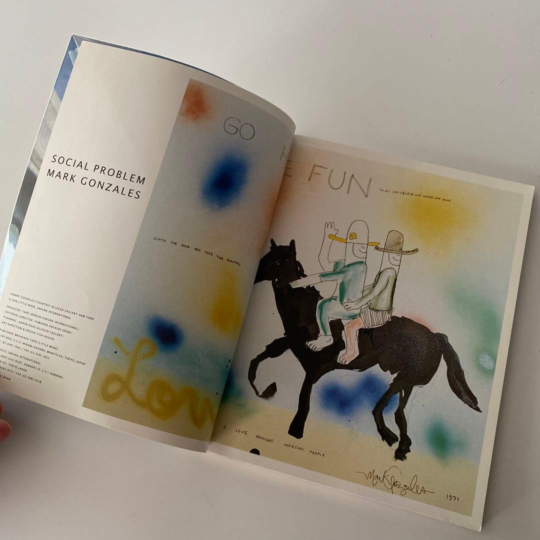 希少 直筆イラスト サイン マークゴンザレス Social Problem