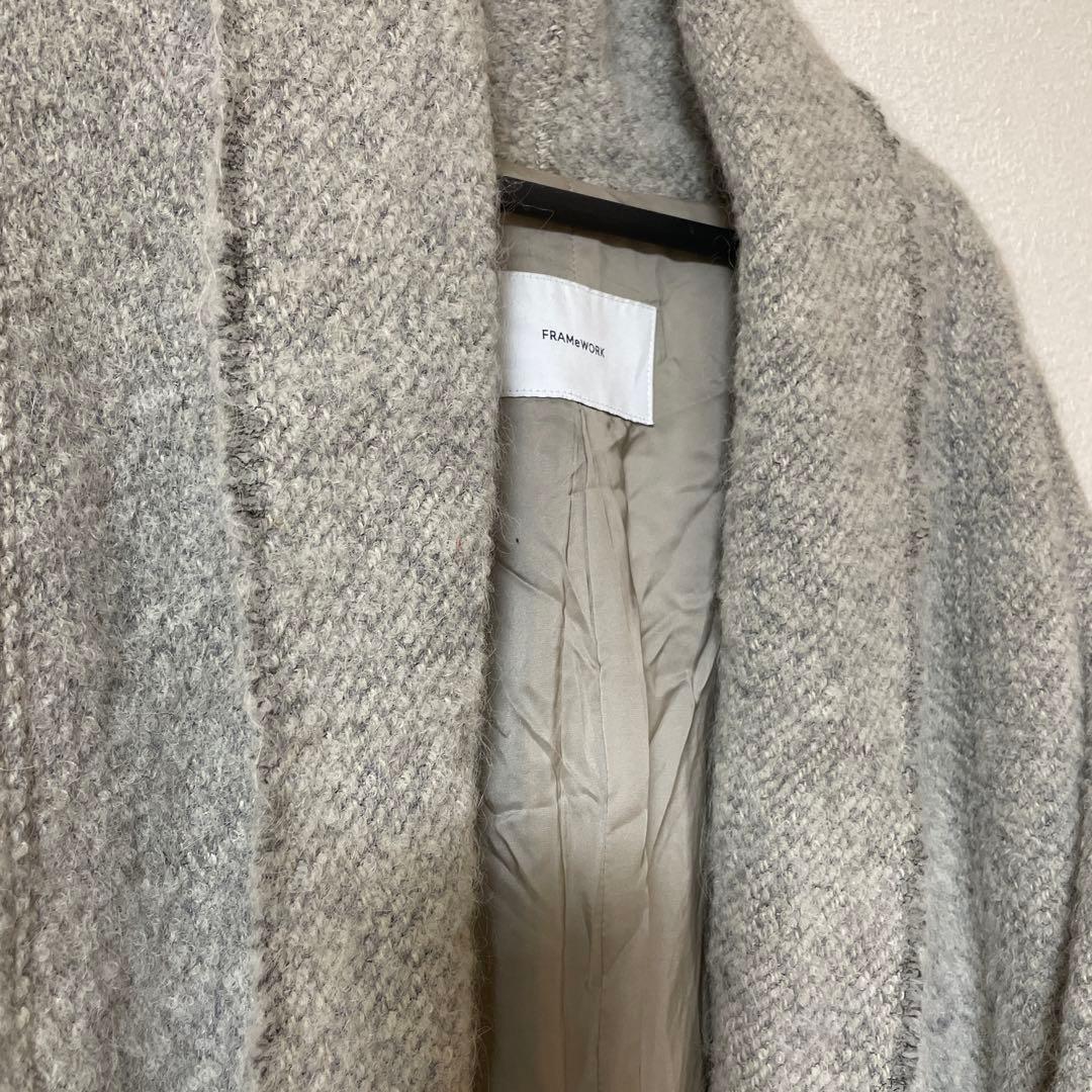 FRAMeWORK フレームワークTICTACロービングツイルローブコート