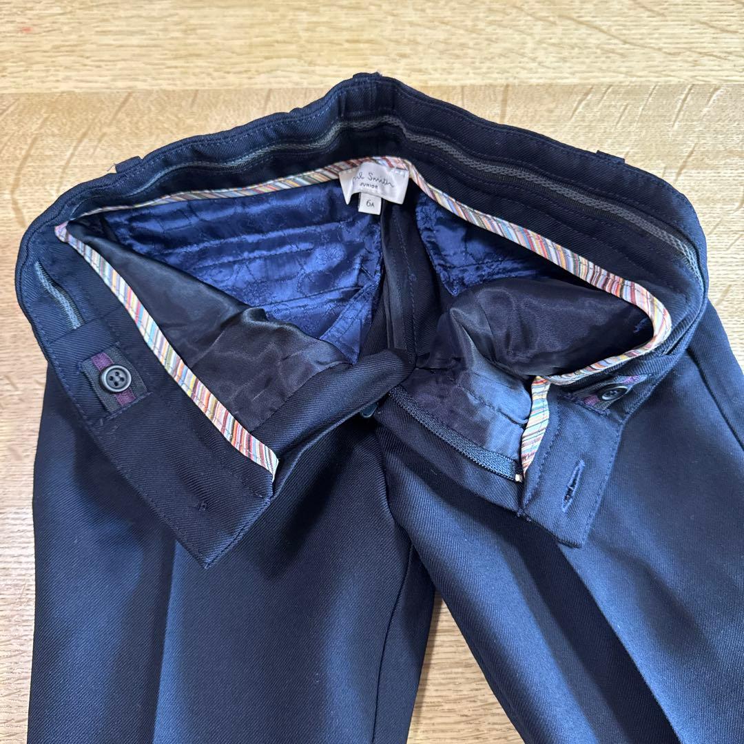 ポールスミスジュニア　ネイビー フォーマルスーツ 6A