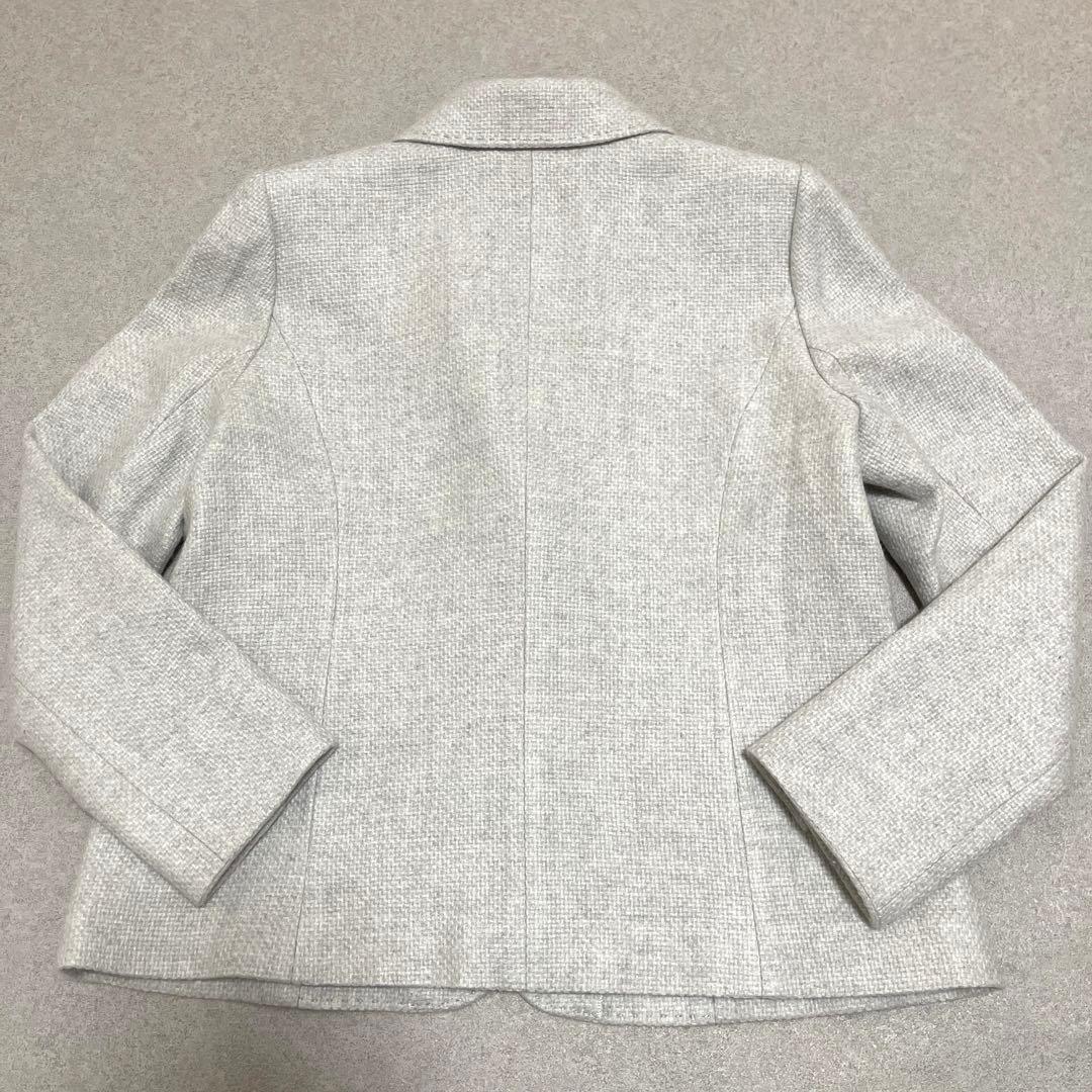 j048ロロピアーナ【レリアン】美品　テーラードジャケット　カシミヤ100 XL