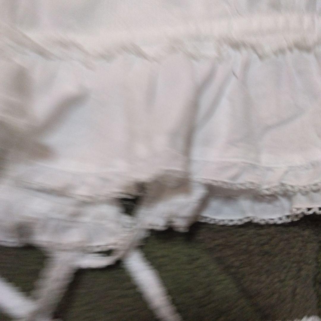 ピンクハウス　激かわフリル付きホワイト長袖ブラウス