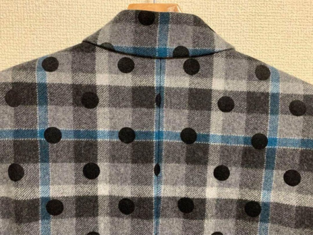 新品PAULSMITH PSチェック柄ドットジャケットレディースL