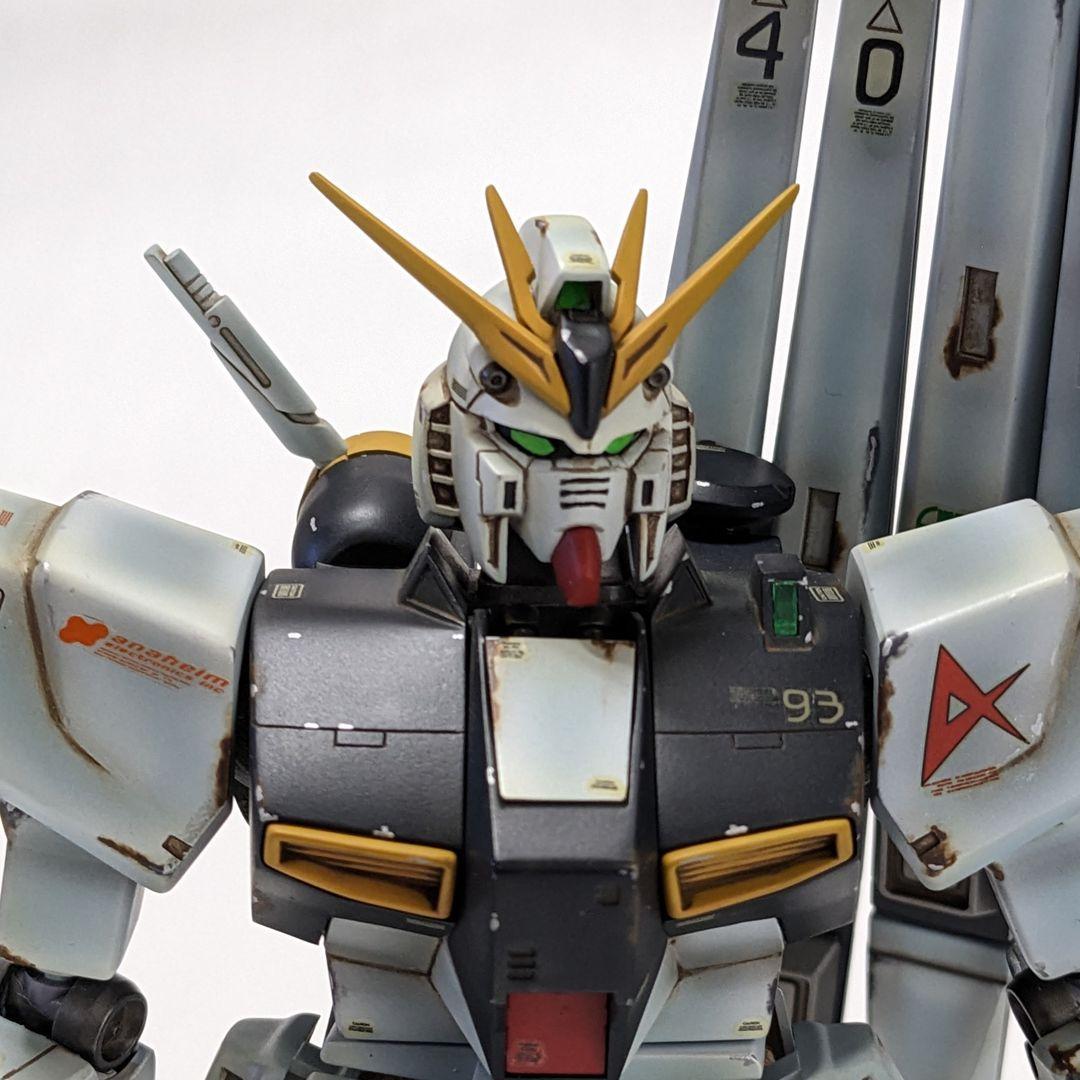 【ホビージャパン 波佐本英生 1999年製作 1/100νガンダム】完成品